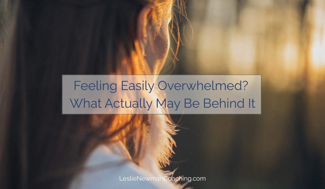 Feeling Easily Overwhelmed? What Actually May Be Behind It