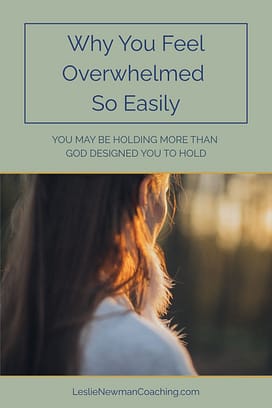 Woman feeling easily overwhelmed looking into sunset
